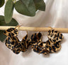 Argollas animal print