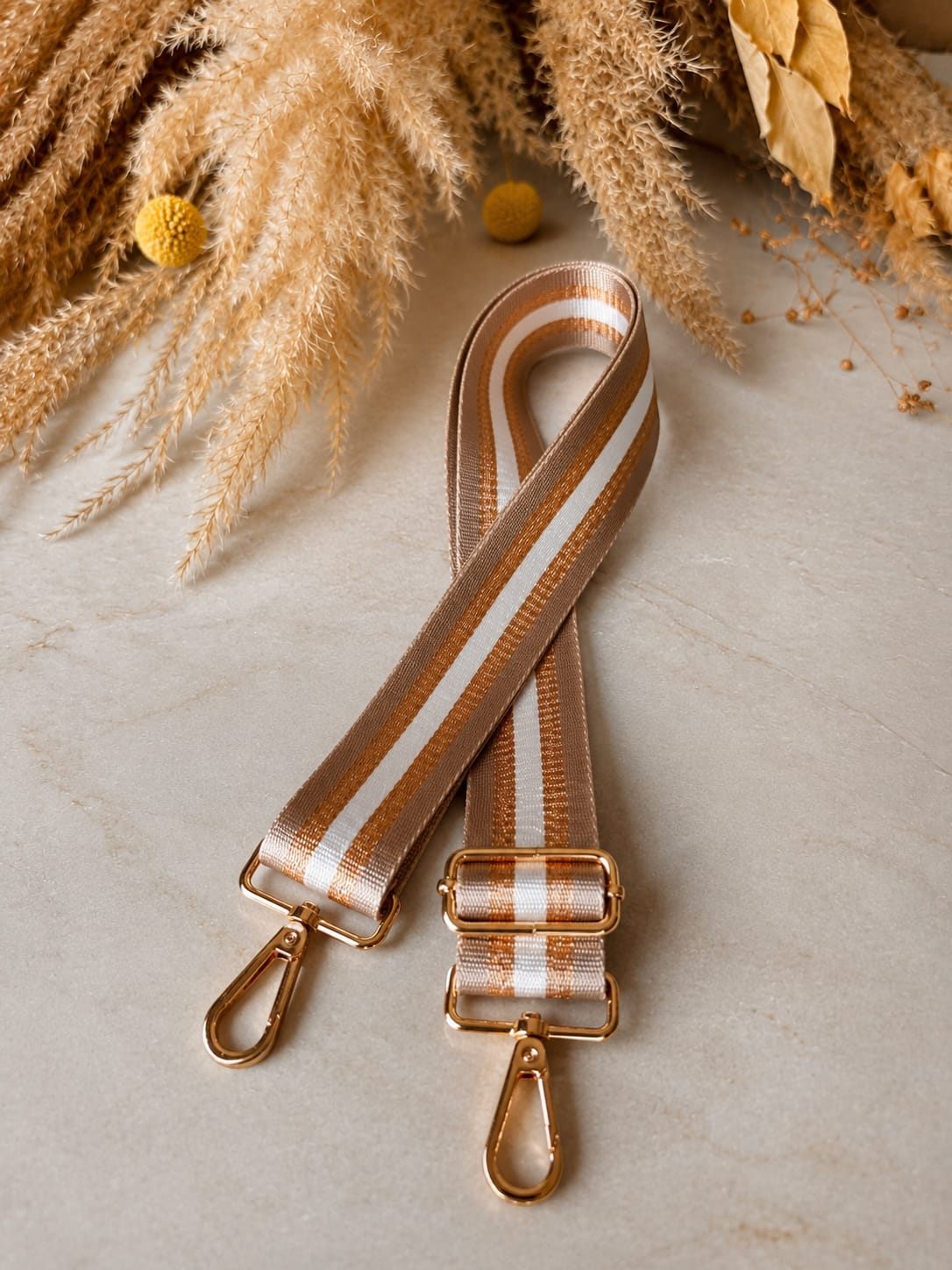 Strap ajustable diseño de líneas para celular y cartera