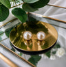 Aros perla blanca XL
