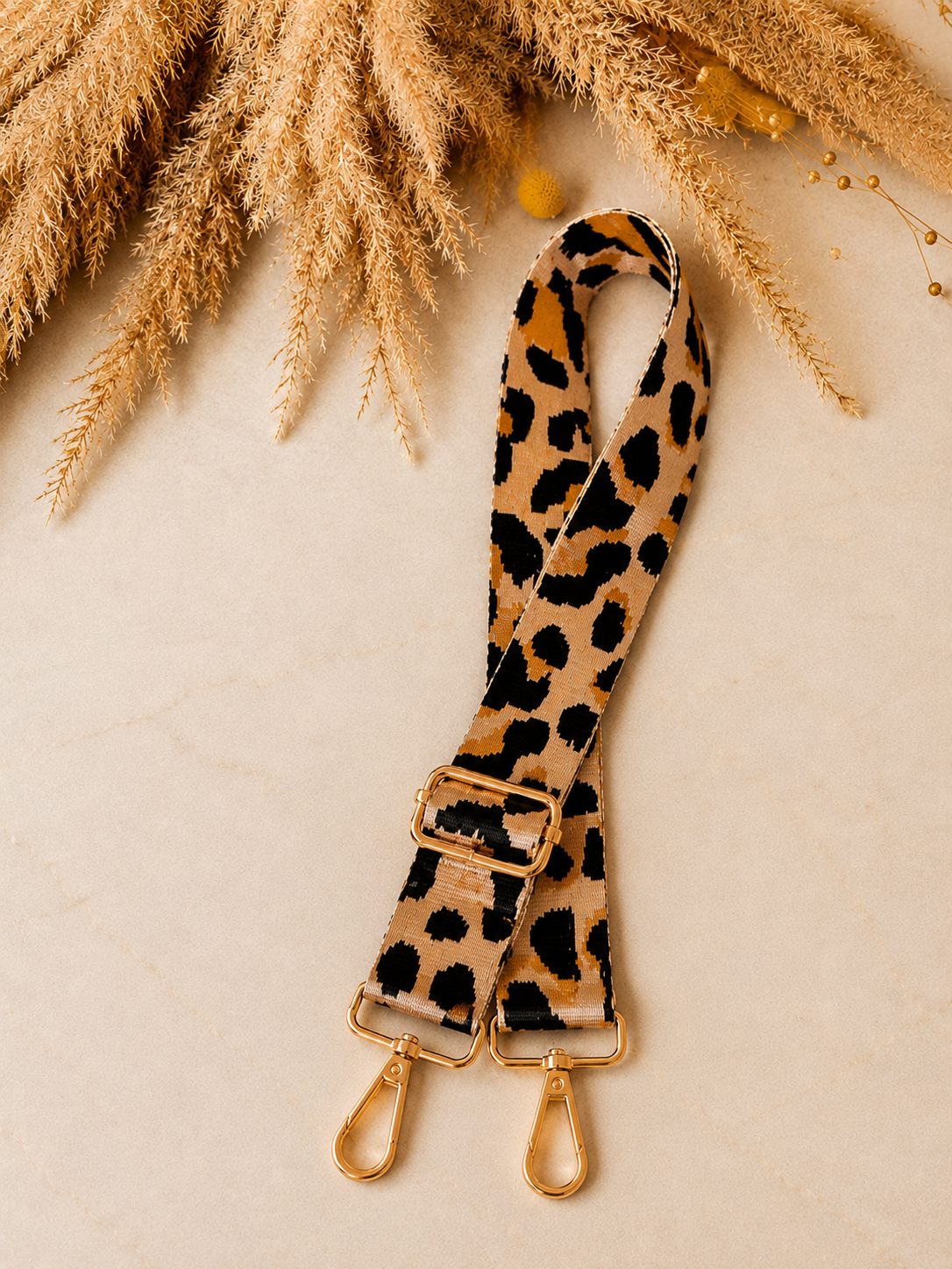 Strap animal print para celular y cartera